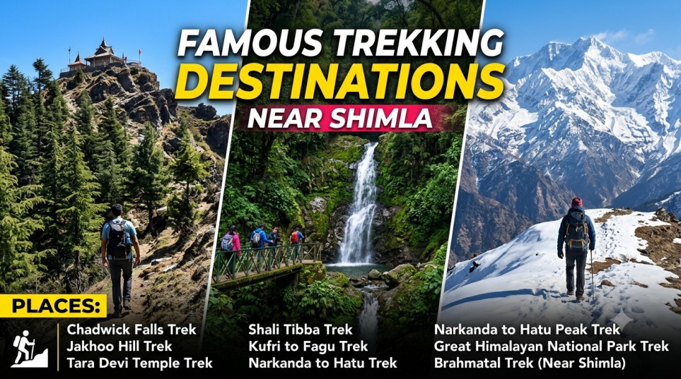 Famous Trekking Destinations Near Shimla