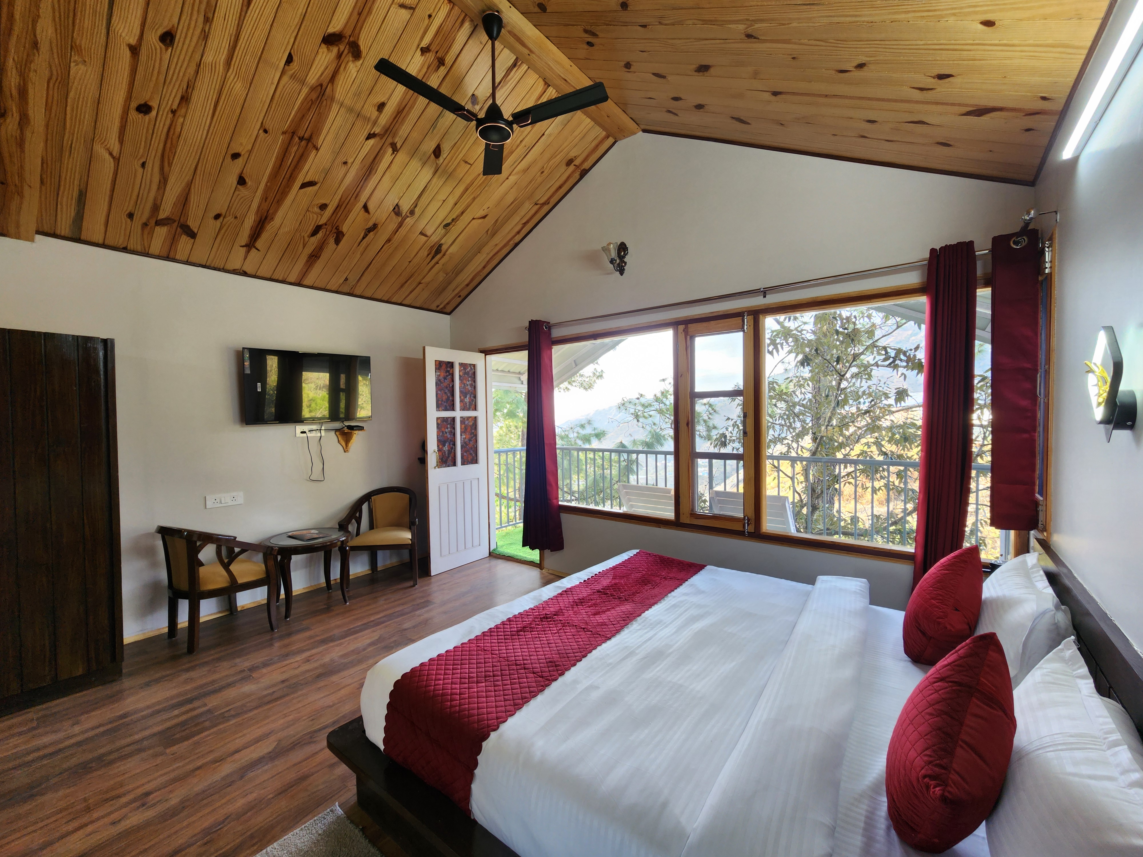 Luxurious Semi Wooden Cottages