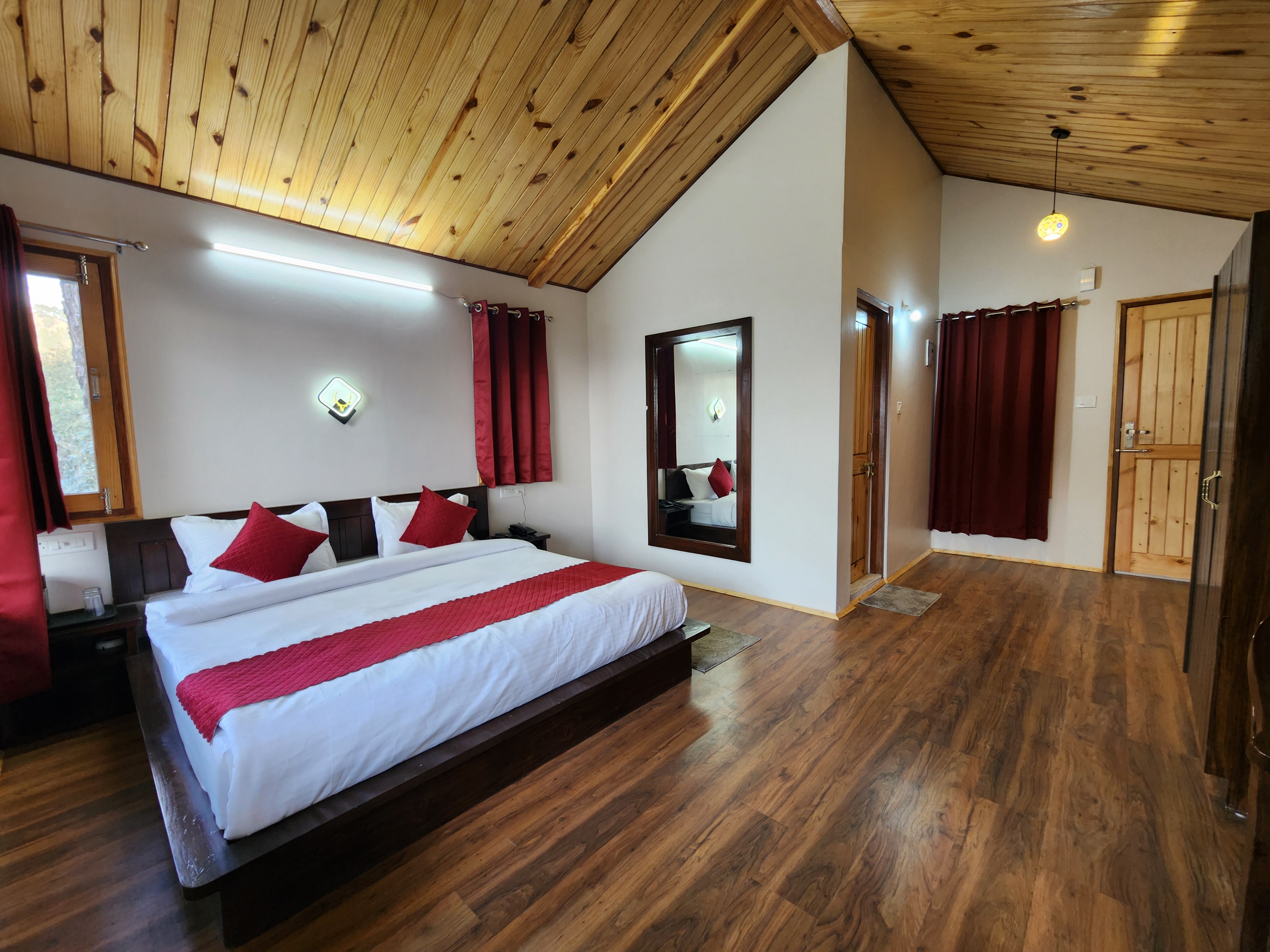 Luxurious Semi Wooden Cottages
